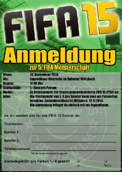 Download Anmeldeformular