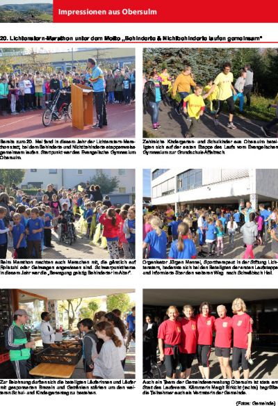 Impressionen des 20. Lichtenstern-Marathons