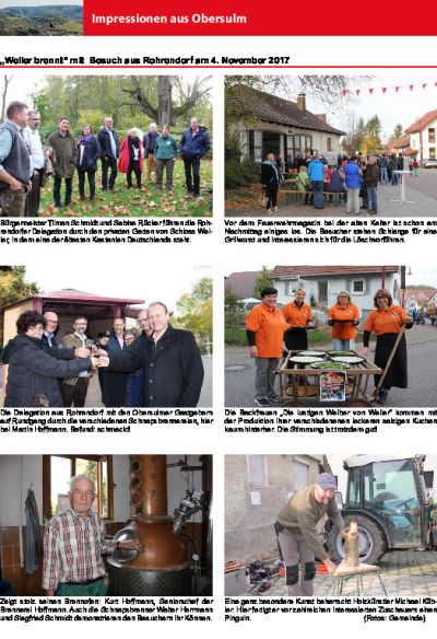 Weiler brennt mit Besuch aus Rohrendorf