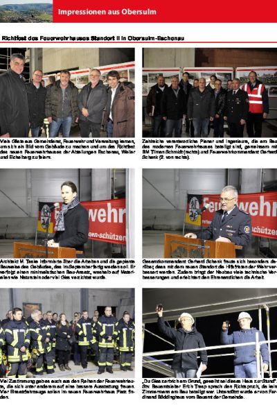 Richtfest am Standort II Obersulm-Eschenau