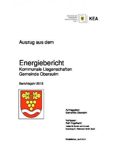 Energiebericht