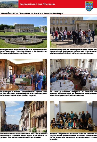 Obersulm in Beaumont 2018 Seite 1