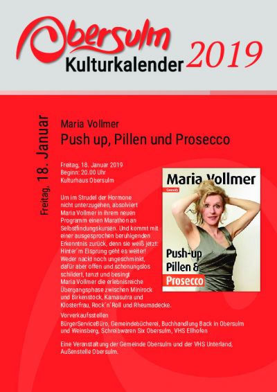 Maria Vollmer - Push up, Pillen und Prosecco