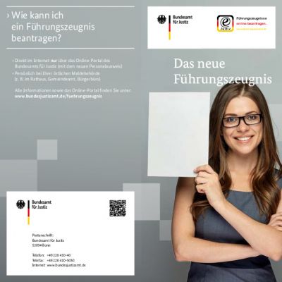 Das neue Führungszeugnis