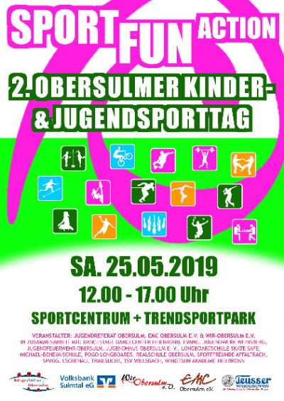 2. Obersulmer Kinder- und Jugendsporttag - Flyer