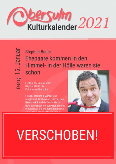 Stephan Bauer - Ehepaare kommen in den Himmel- in der Hölle waren sie schon