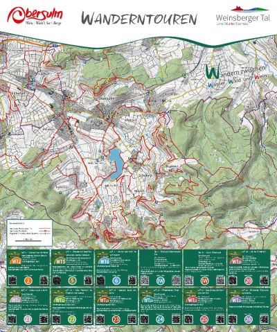 Obersulmer Rundwanderwege 2022