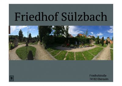 Informationen Friedhof Sülzbach