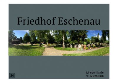 Informationen Friedhof Eschenau