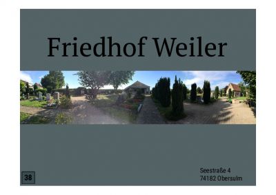 Informationen Friedhof Weiler