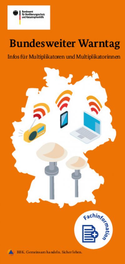 Flyer Bundesweiter Warntag 2023