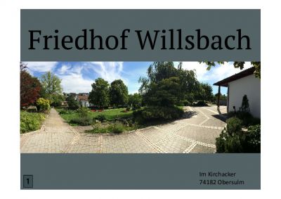 Informationen Friedhof Willsbach