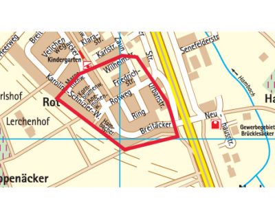 Ortsplan Obersulm Willsbach 2