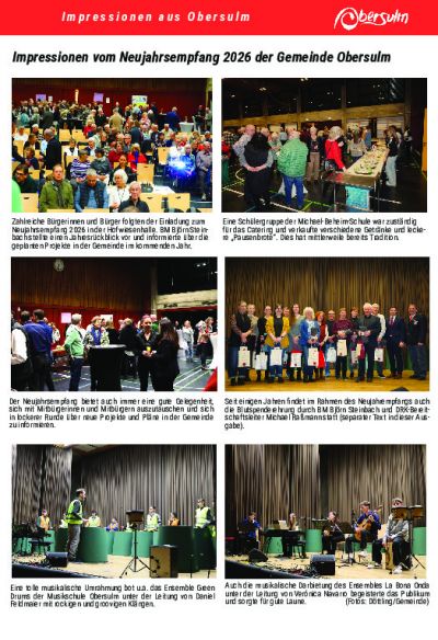 Impressionen Neujahrsempfang 2026