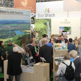  – Am Stand des Weinsberger Tals und des Breitenauer See herrschte reger Betrieb. (Foto: Gemeinde)