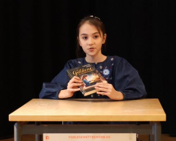 Gewinnerin Zahra (© Gemeindebücherei Obersulm)