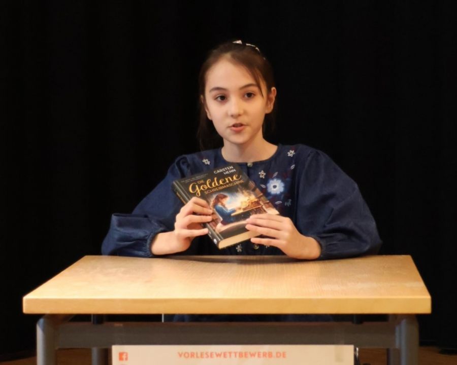 Gewinnerin Zahra (© Gemeindebücherei Obersulm)