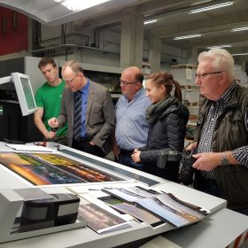 Andruck des Fotokalenders 2018 (Foto Kaufmann)