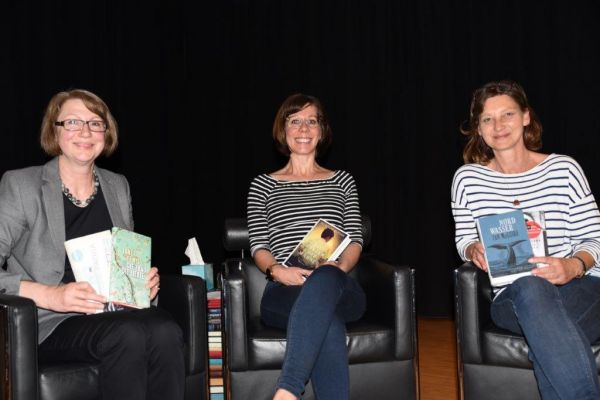 Die Buchneuheiten 2018 wurden vorgestellt von Beate Kraft, Angela Leibel und  Katharina Breig