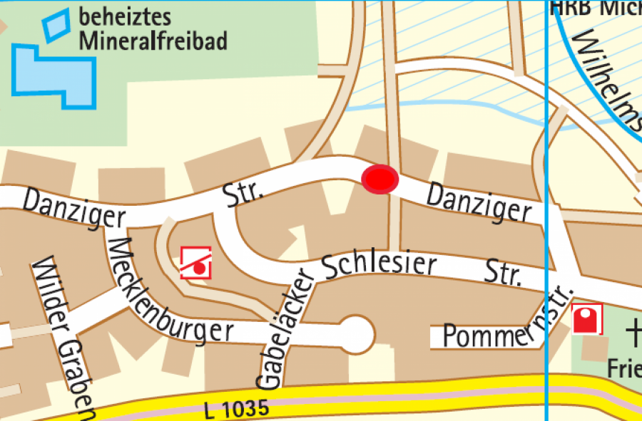 Verkehrsbeschränkungen in Eschenau: Danziger Straße