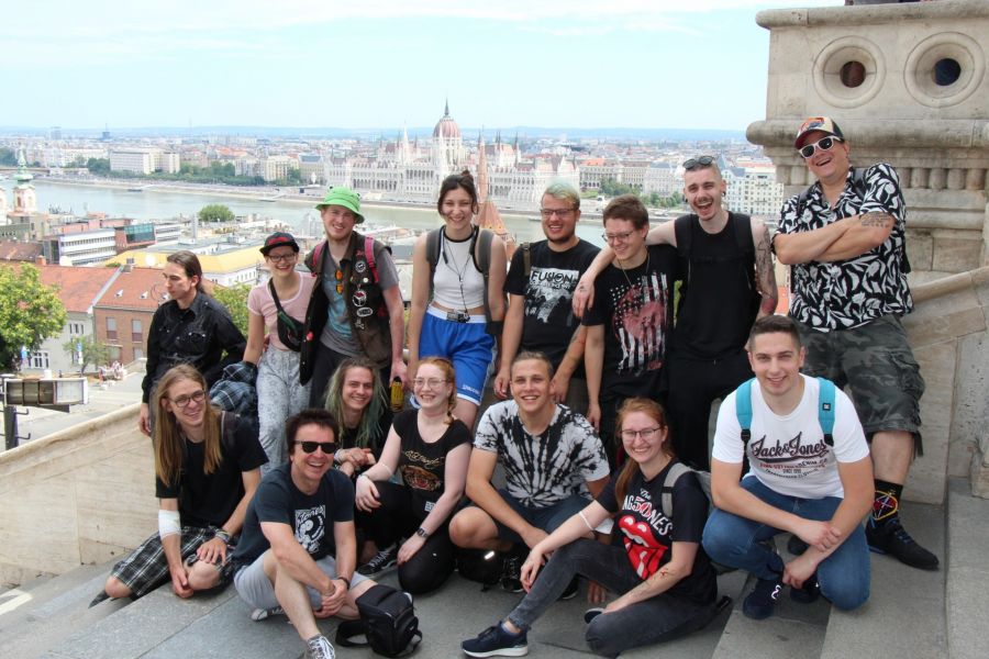 Gruppenbild in Budapest