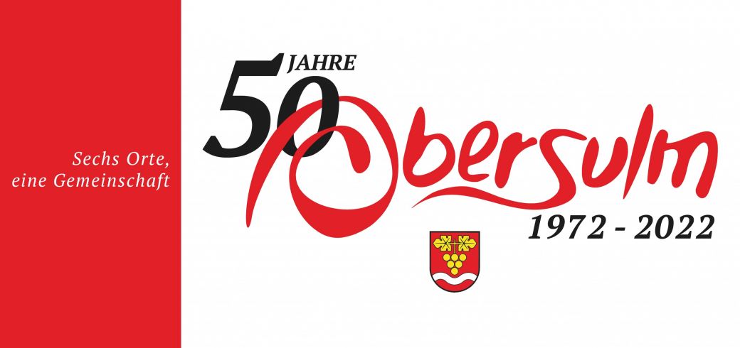 50 Jahre Logo mit Slogan