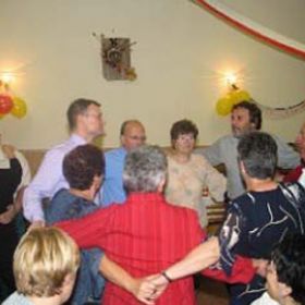 Die Obersulmer Delegation auf dem Tanzparkett