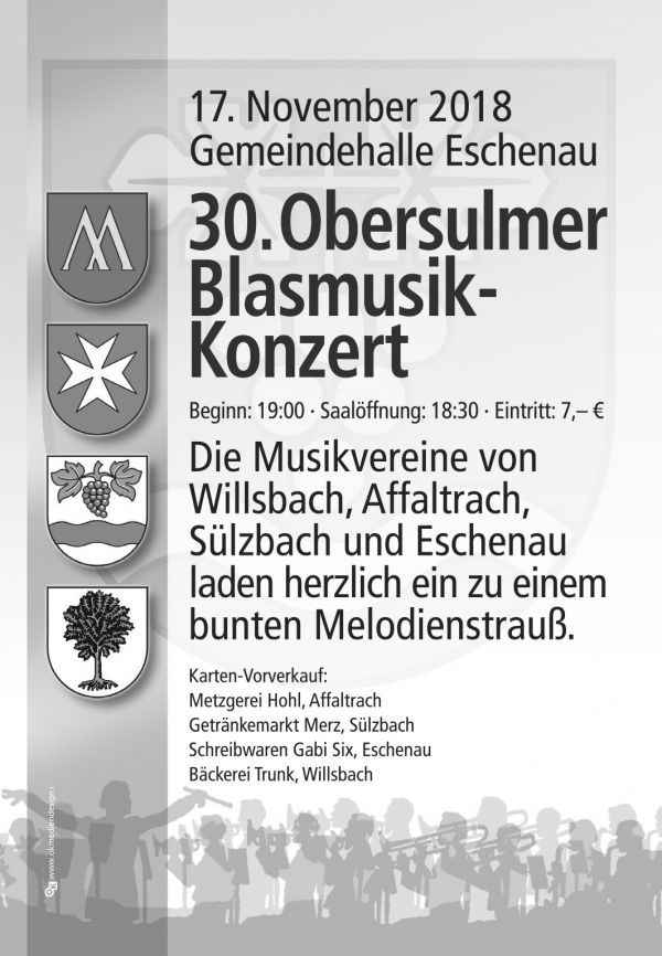 30. Blasmusikkonzert