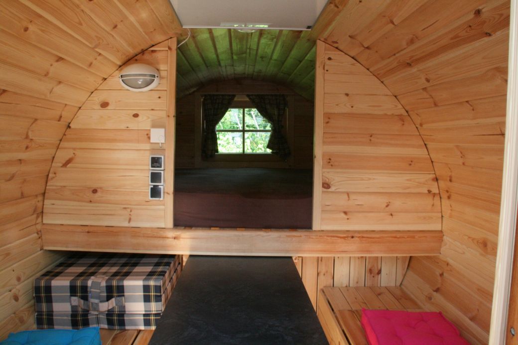 Schlaffass von innen