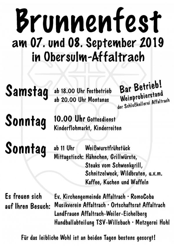 Brunnenfest 2019