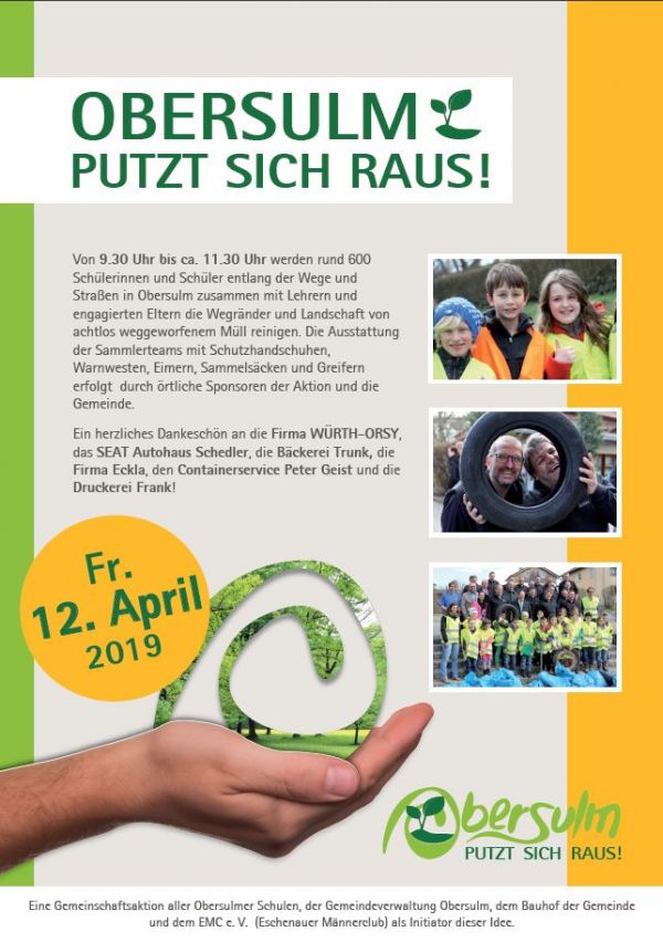 Obersulm putzt sich raus