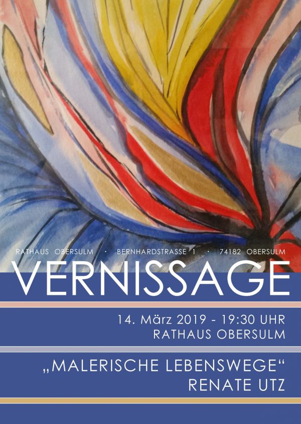 Vernissage Renate Utz