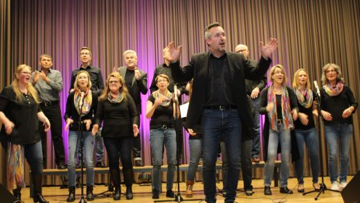 Neujahrsempfang der Gemeinde Obersulm mit "Harmony on Air" (© Rieth)