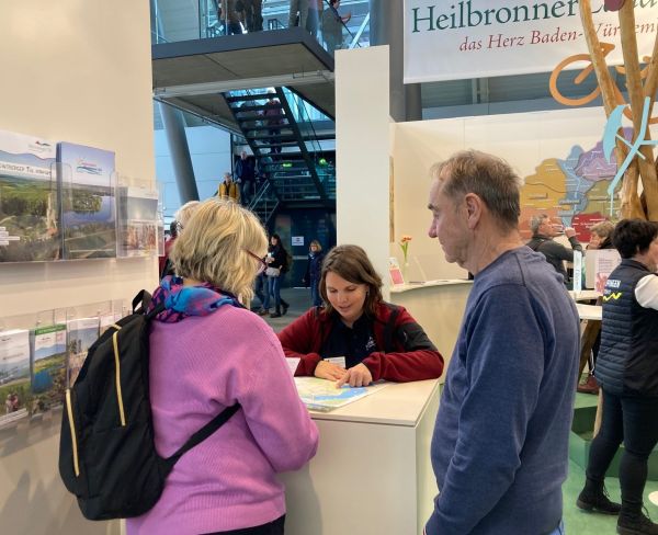  – Auf der CMT 2024 am Stand der TG Heilbronner Land (Foto: Gemeinde Obersulm)