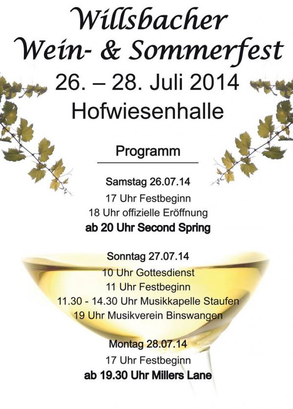 Willsbacher Wein- & Sommerfest