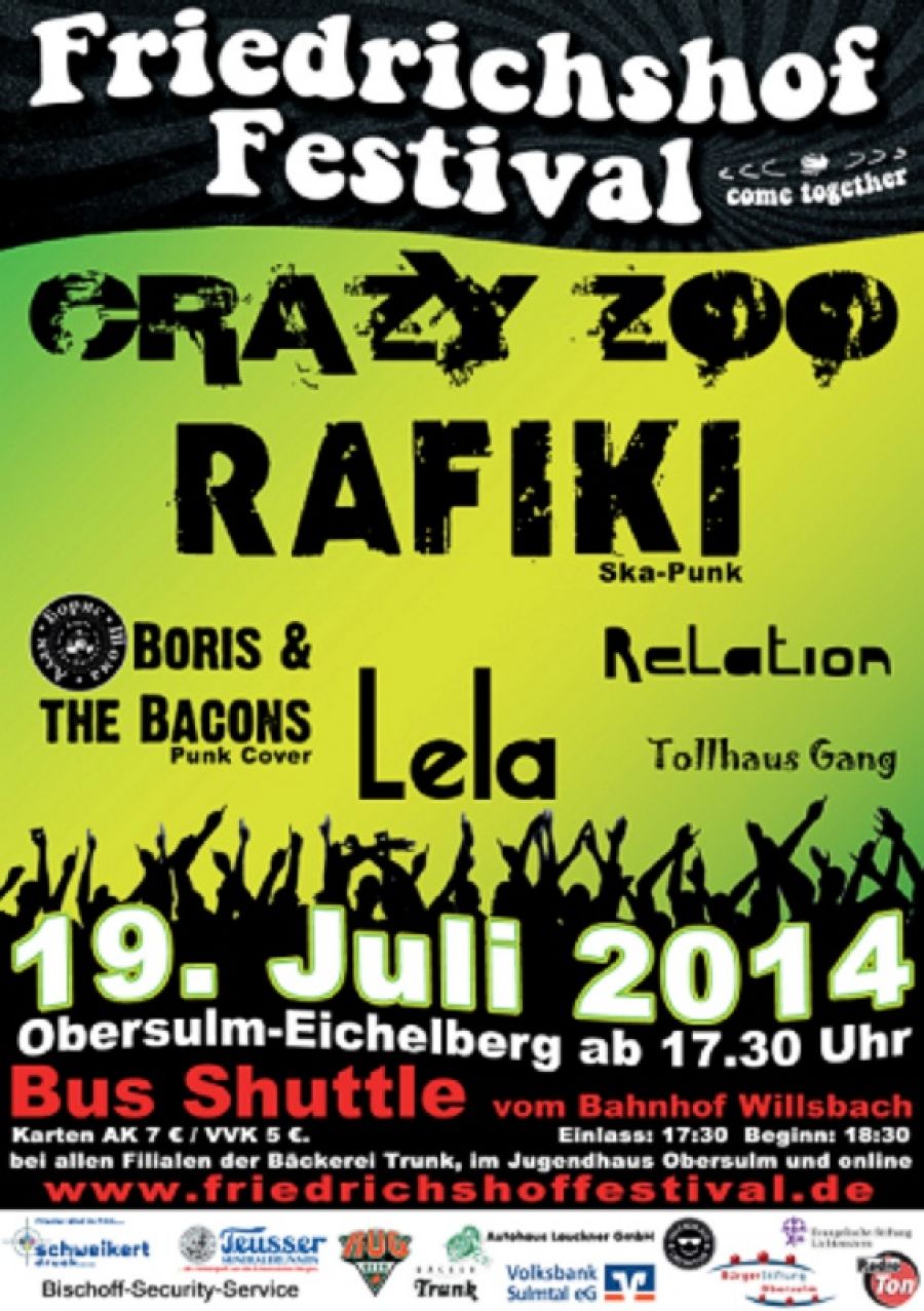 13. Friedrichshoffestival mit Rockband aus ungarischer Partnergemeinde
