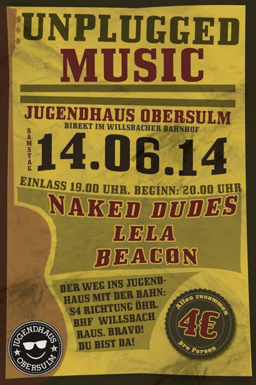Unplugged Music im Jugendhaus Obersulm