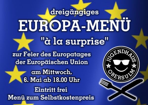 Europa-Theke im Jugendhaus Obersulm