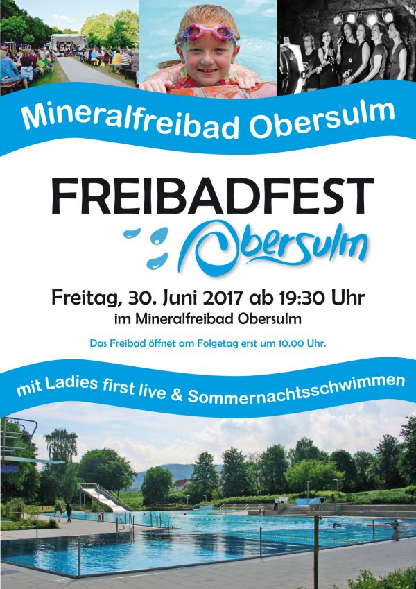 Freibadfest im Mineralfreibad Obersulm