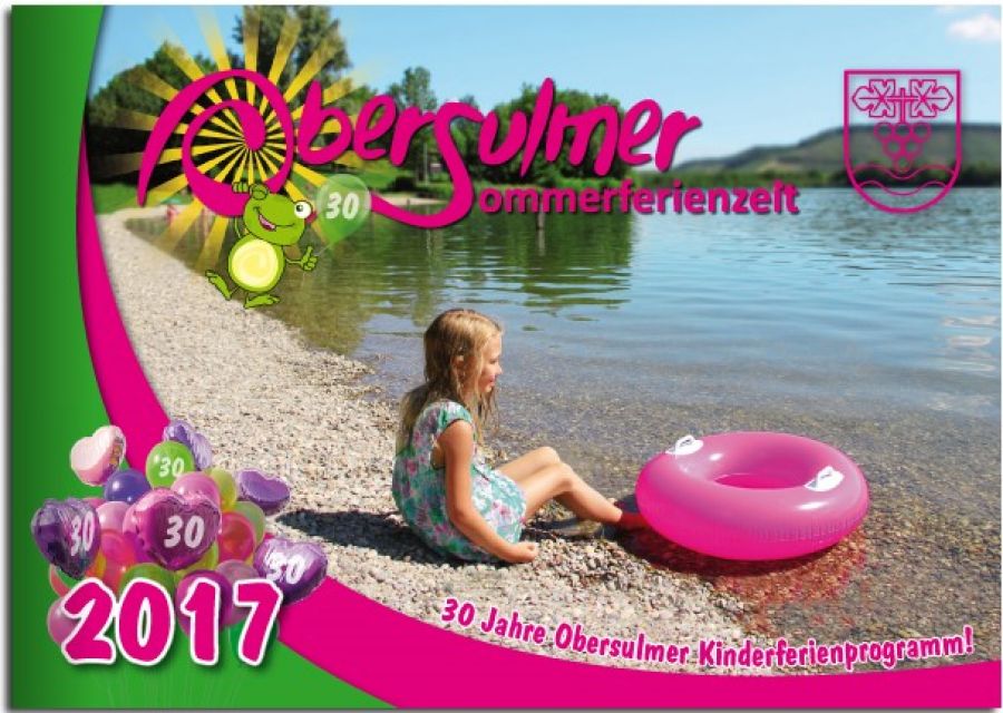 Programmheft 2017 – Obersulmer Sommerferienzeit - Das Kinderferienprogramm