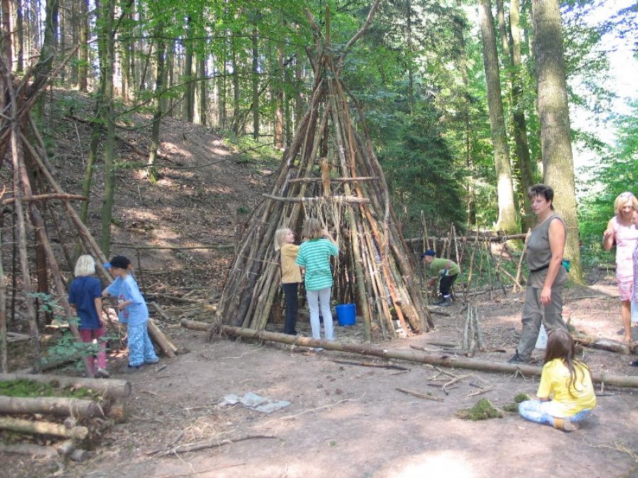 Bild von einem früheren Feriencamp