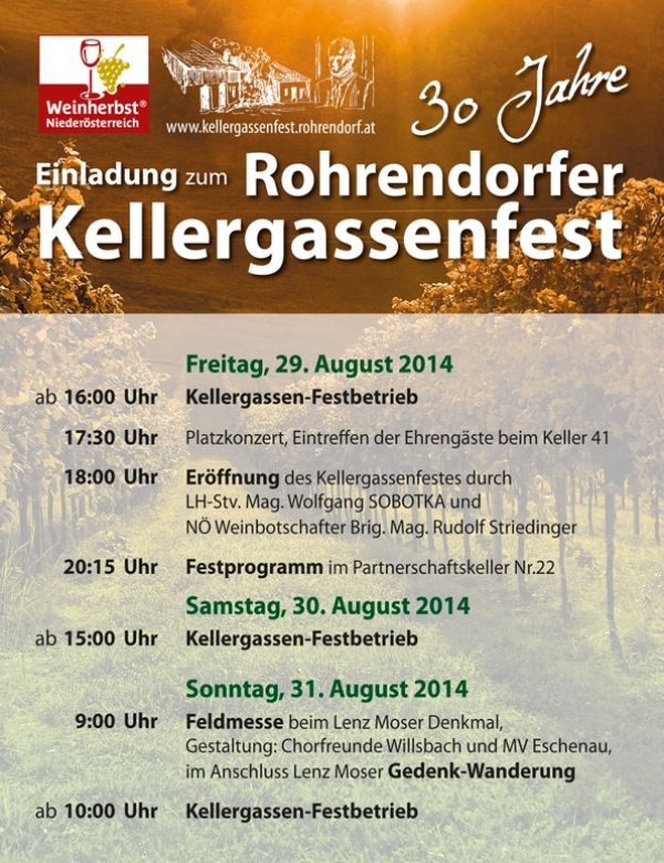 30 Jahre Kellergassenfest