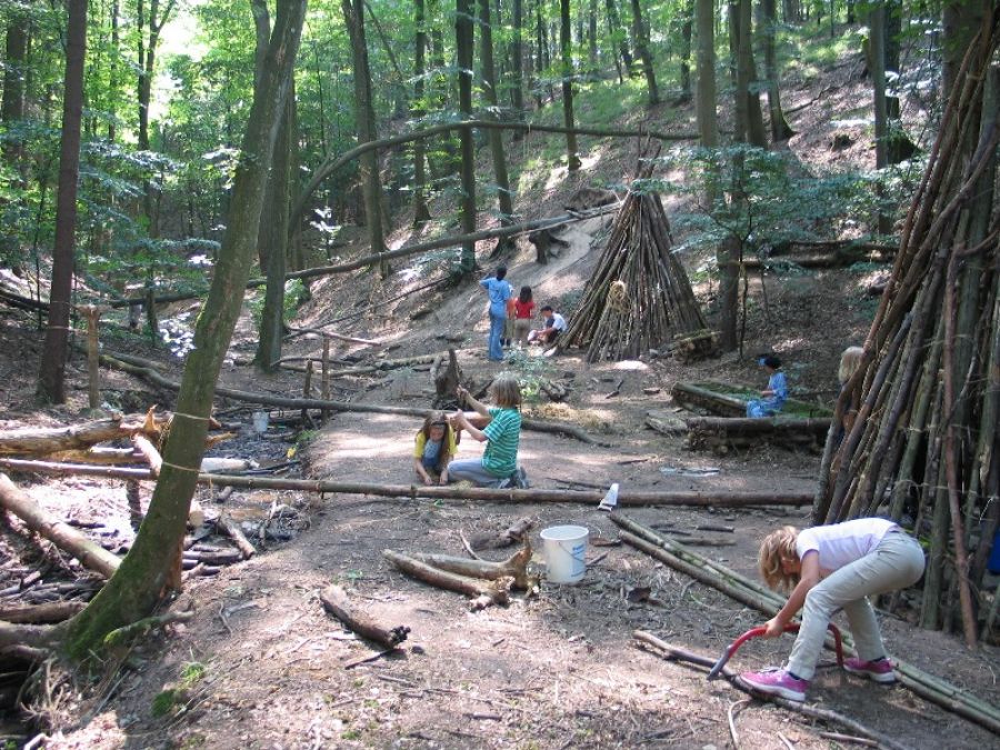 Bild von einem früheren Kindercamp