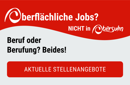 Oberflächliche Jobs? Nicht in Obersulm!