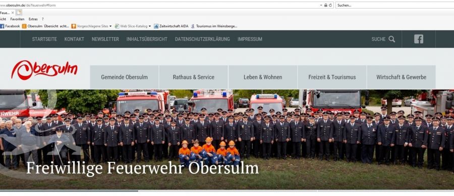 Neue Website der FFW Obersulm