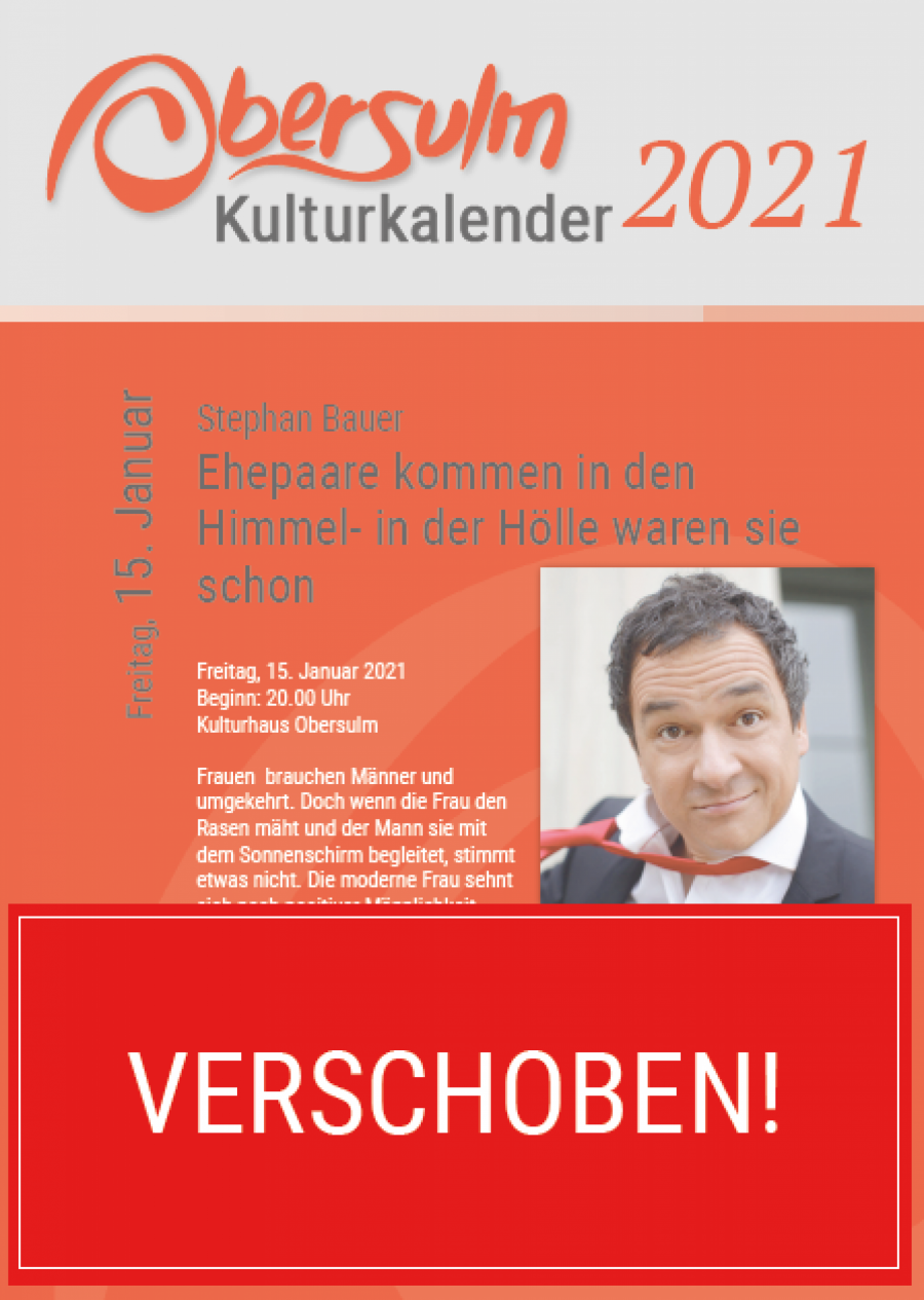 Stephan Bauer - Ehepaare kommen in den Himmel- in der Hölle waren sie schon
