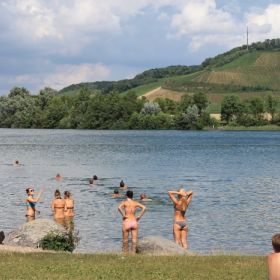 Baden im Breitenauer See