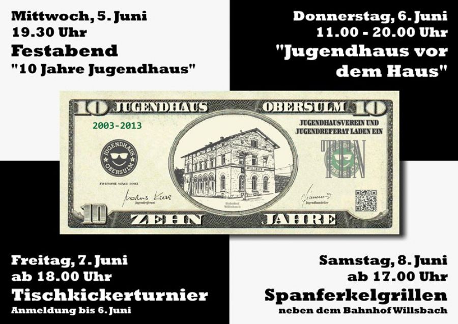 10 Jahre Jugendhaus Obersulm