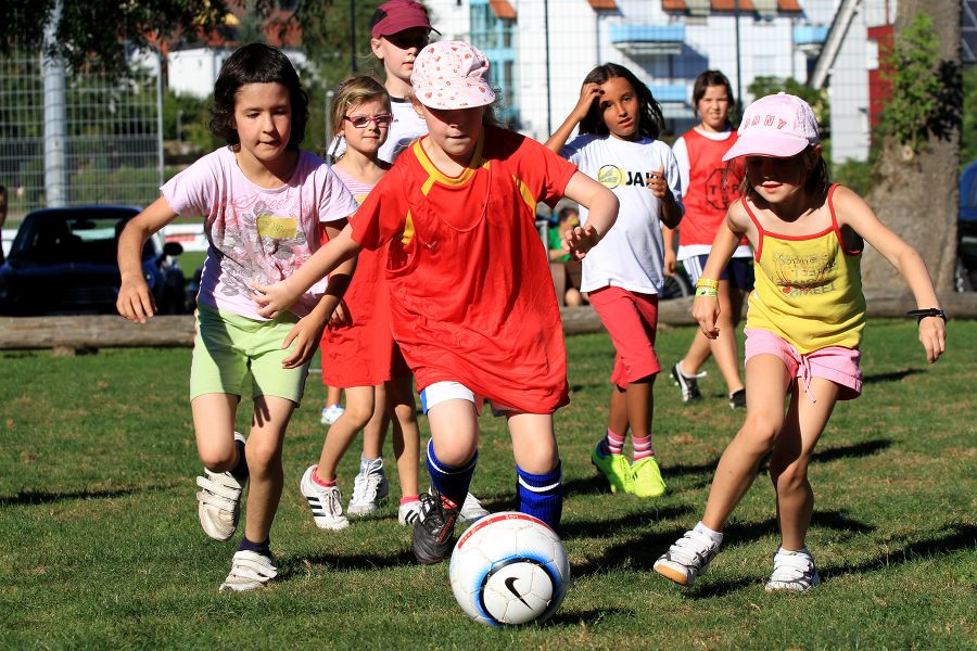 Mädchenfu&szlig;ball mit dem SV Sülzbach