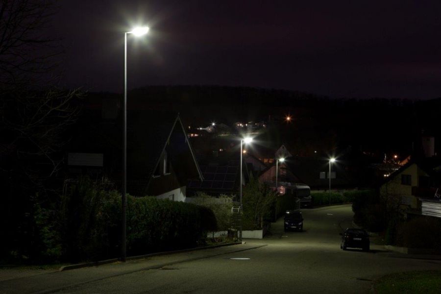 Beleuchtung Killinger Stra&szlig;e alt